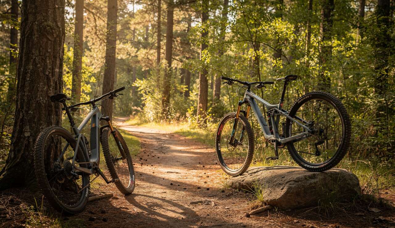 Le match : vtt semi-rigide contre tout suspendu