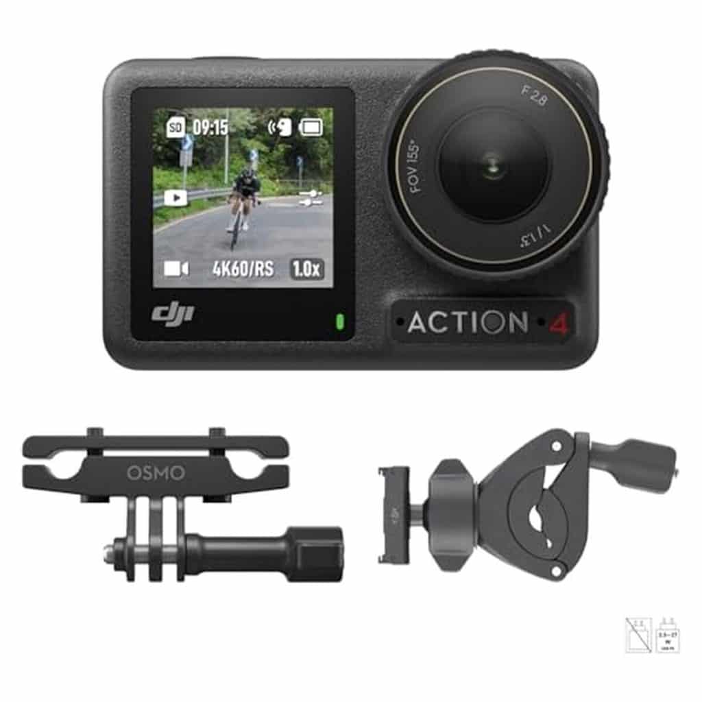 Test de la DJI Osmo Action 4 pour cyclisme : images 4K et stabilisation exceptionnelle