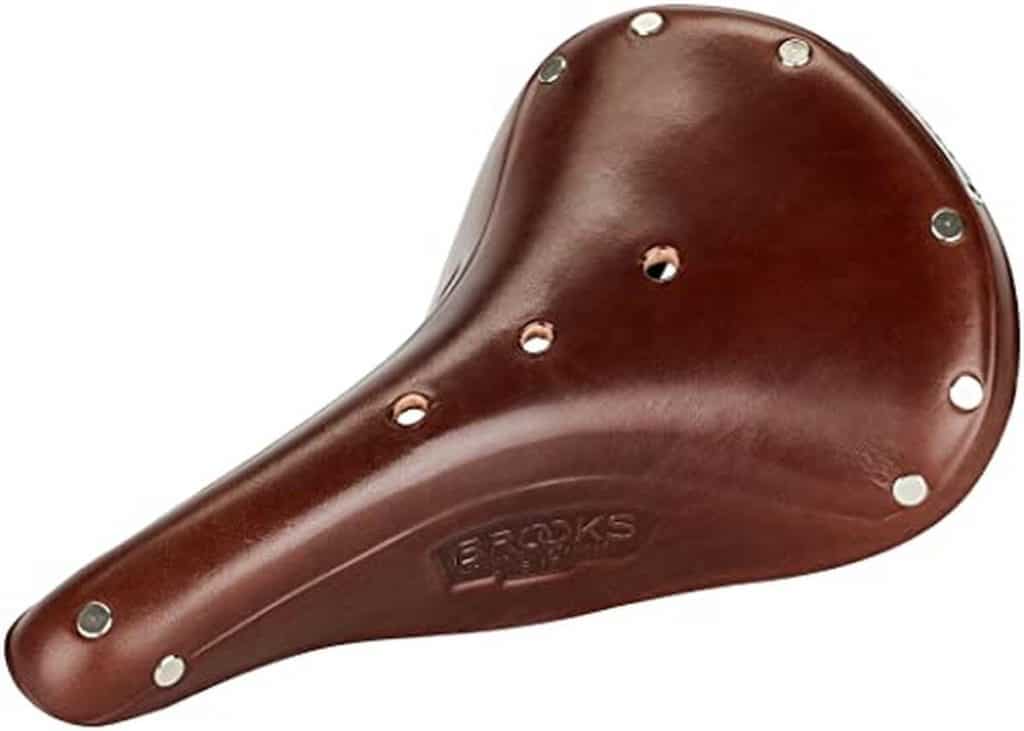 Test de la selle Brooks England B17 Standard marron