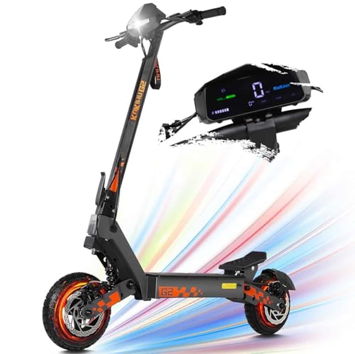 Test : trottinette Kukirin G2 moteur 800W, autonomie 55 km
