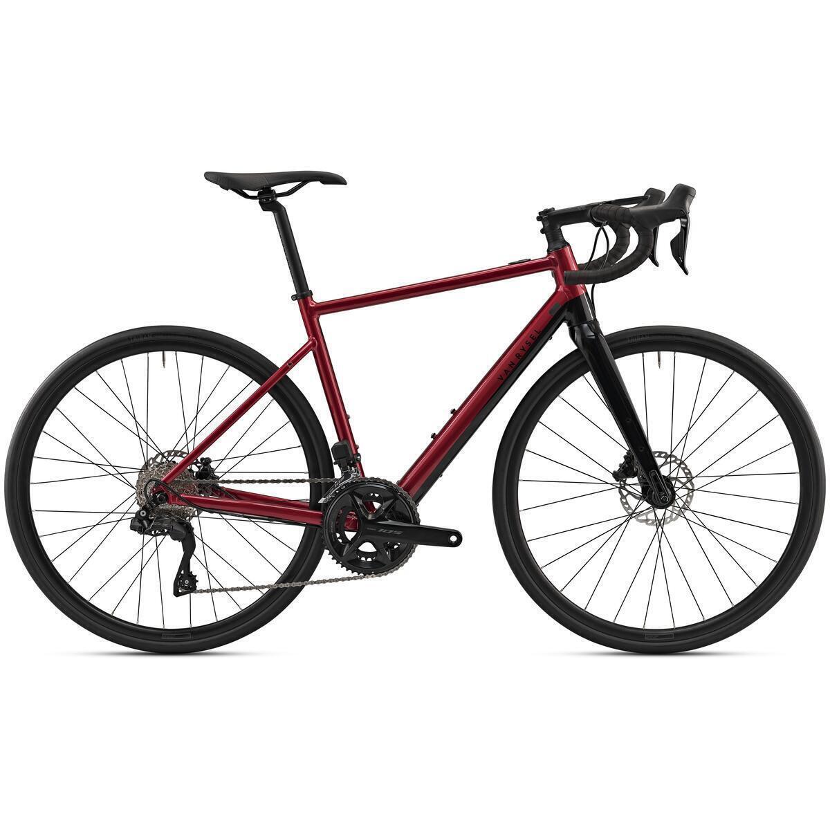 Test du vélo électrique Decathlon Shimano 105 Di2