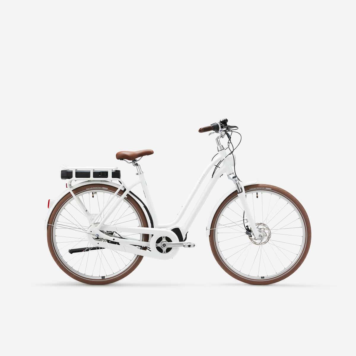 Test vélo électrique Elops 920 connect LF blanc Decathlon
