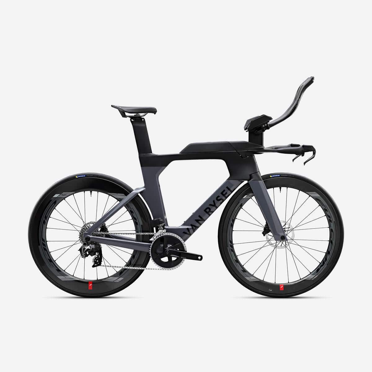 Test du vélo Decathlon XCR TRI Rival AXS Power