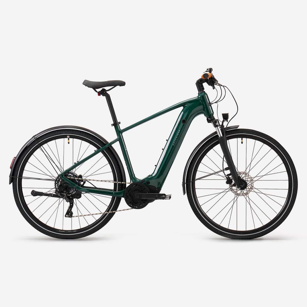 Test du vélo électrique Decathlon E-ACTV 500 vert