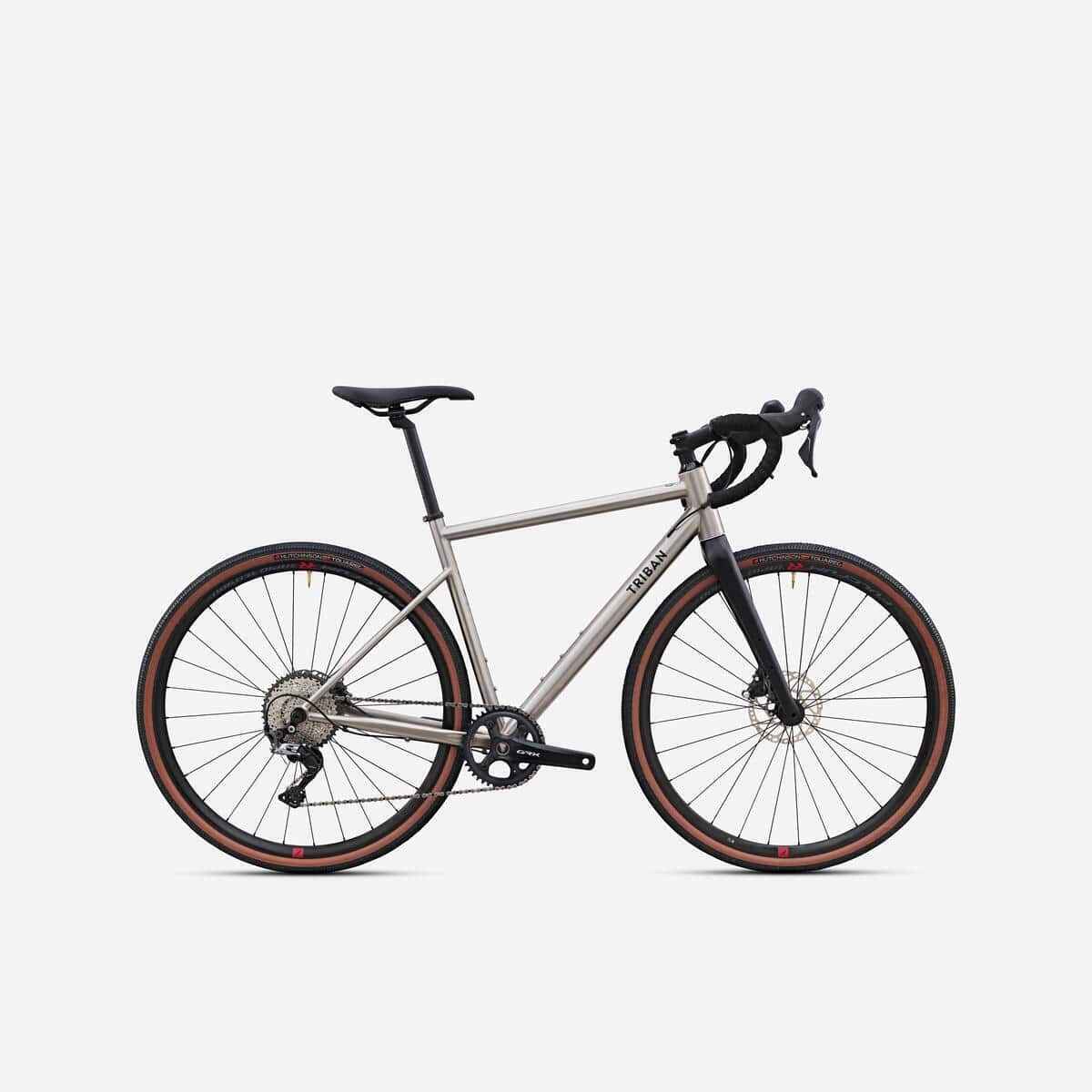 Test du vélo gravel Triban GRVL 900 homme en titane - Decathlon