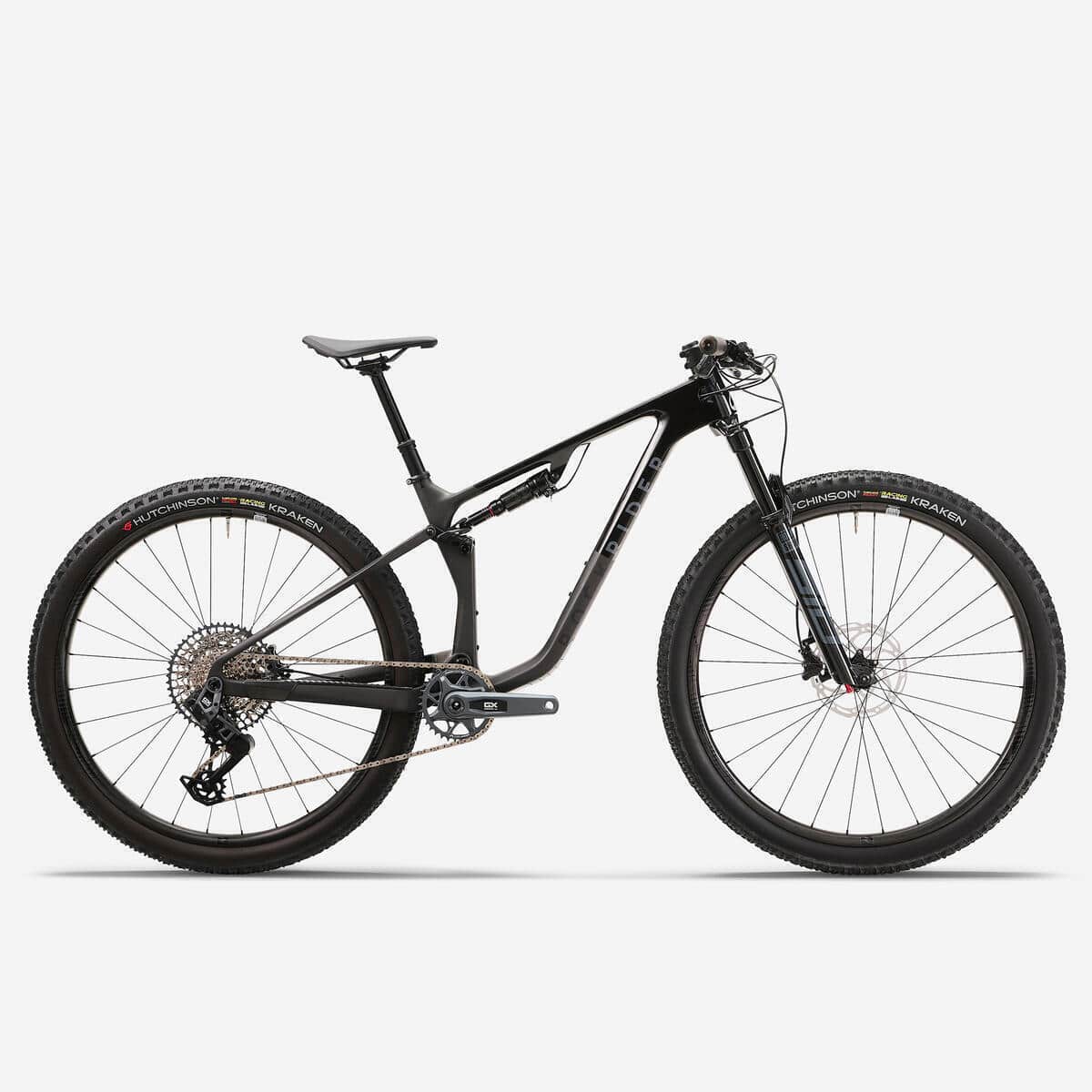 Test du VTT tout suspendu Decathlon Race 940 S carbone noir