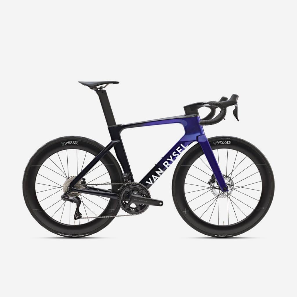 Test : performance du vélo de route Decathlon Shimano Ultegra Di2 12V