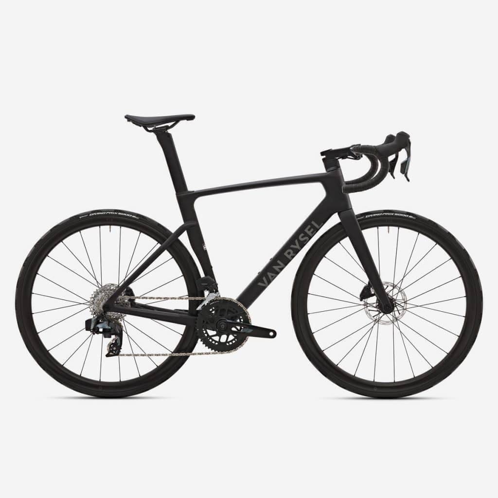Test vélo de route Decathlon SRAM Rival AXS RCR noir