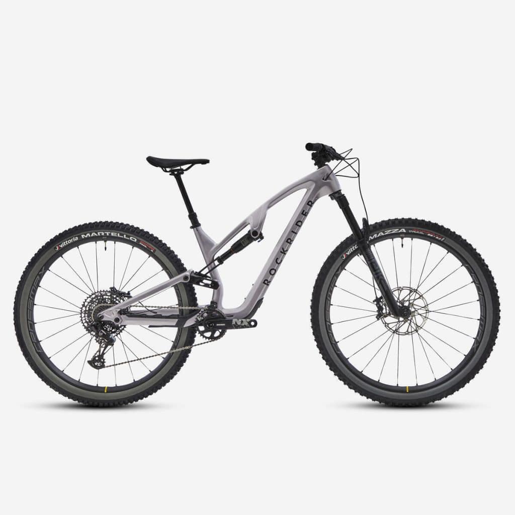 Test : vélo Decathlon VTT all mountain cadre carbone Feel 900 S