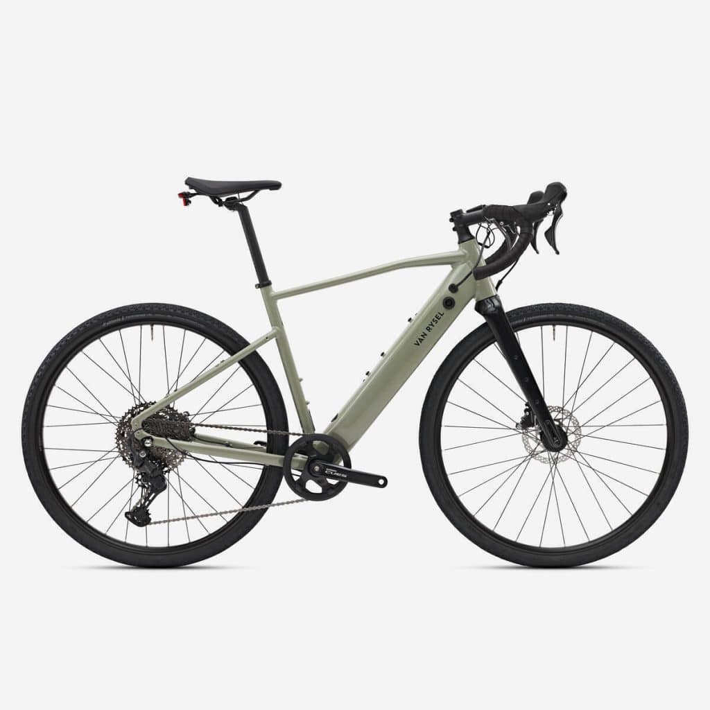 Test : vélo gravel électrique Decathlon Shimano CUES Discover