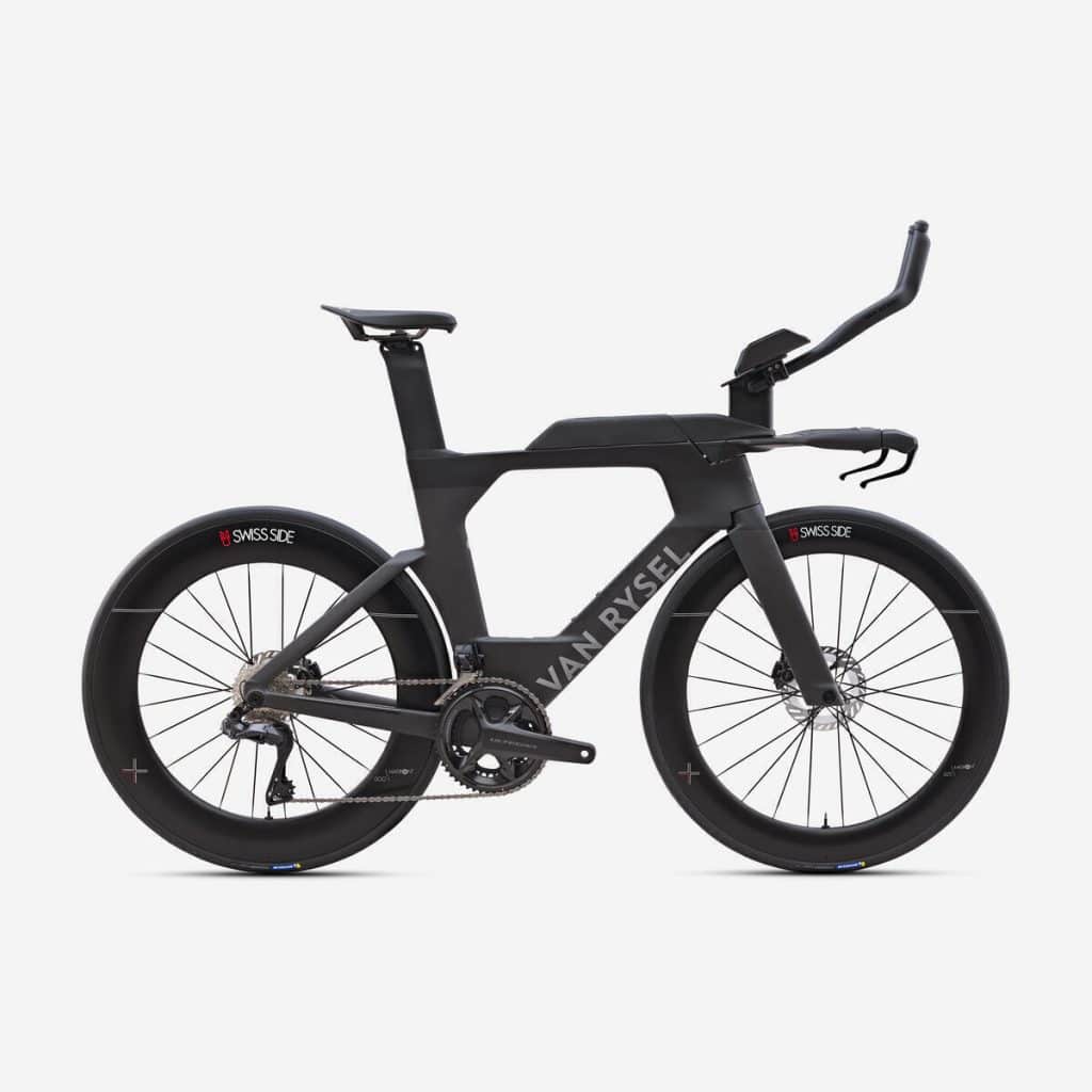 Test vélo triathlon Decathlon Shimano Ultegra Di2 2x12v