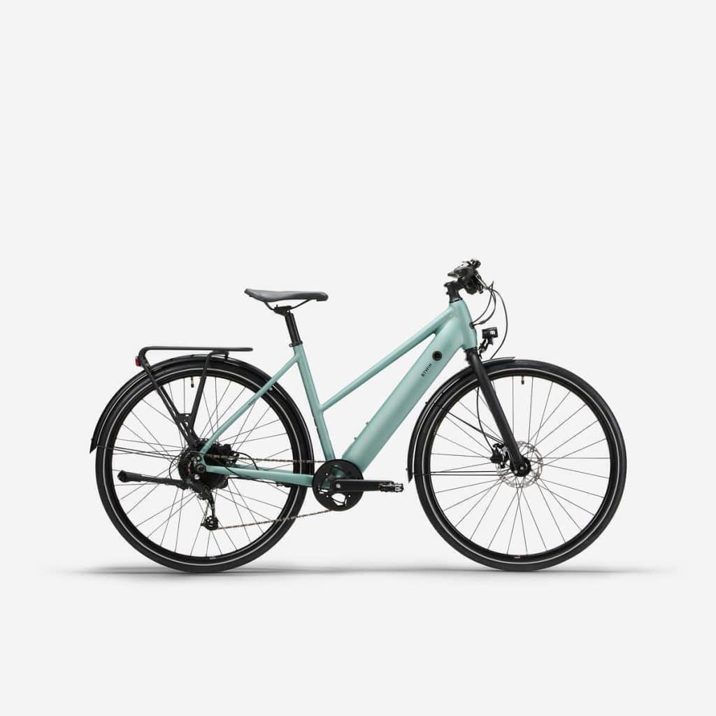 Test : vélo ville longue distance 500 électrique Decathlon
