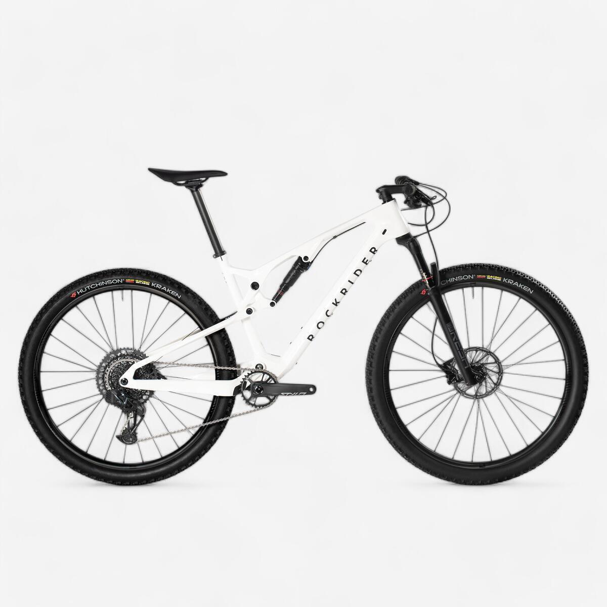 Test du vélo vtt Decathlon race 900s gx axs en carbone